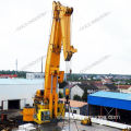 100t Portal Crane With Knuckle Boom Crane 360 Degree Slewing Heavy Duty Crane